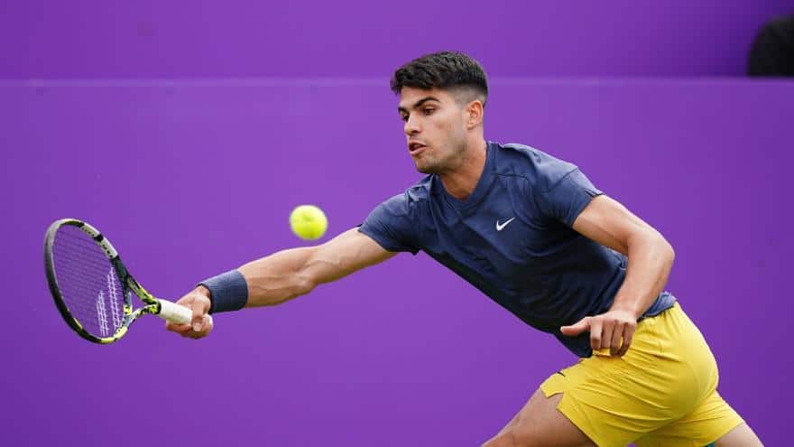 Alcaraz jugará contra Lajal en su debut en Wimbledon