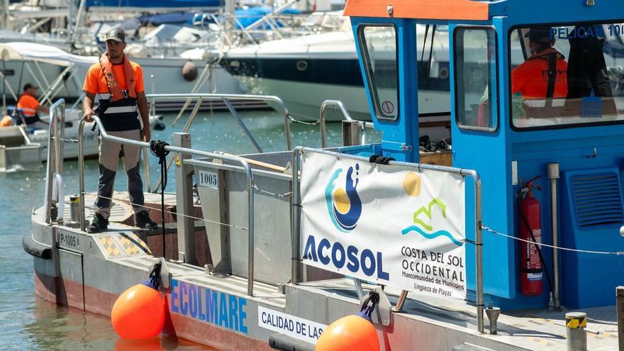 El 84% de los residuos recogidos en las aguas de la Costa del Sol es plástico