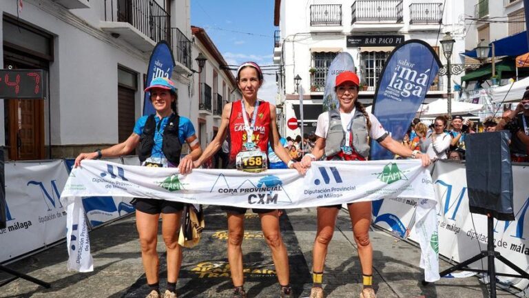 Carratraca acogió la  sexta prueba de la VII Copa Provincial de Carreras por Montaña