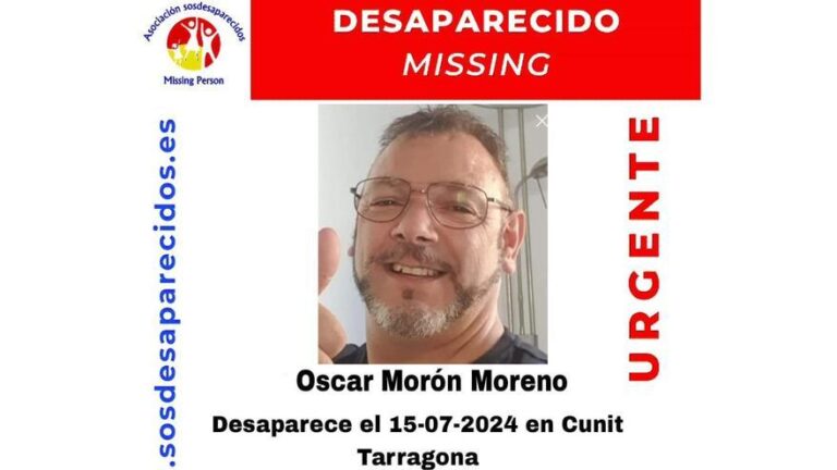 Se busca a Óscar: "Pasaba un mal momento económico, es raro que desaparezca el día que iba a cobrar una herencia"