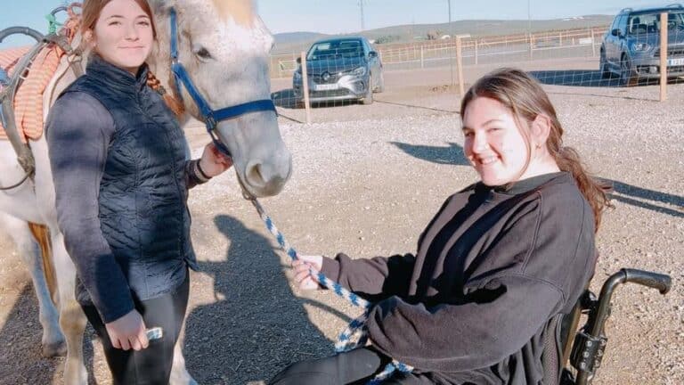 Los caballos, una terapia física y mental