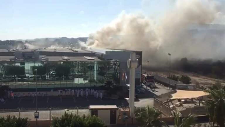 Un incendio en la fábrica de Chocolates Valor de Alicante obliga a desalojar a 200 trabajadores y visitantes del museo