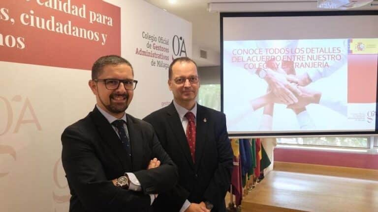 El Colegio de Gestores Administrativos de Málaga incorpora un nuevo servicio para agilizar los trámites de extranjería