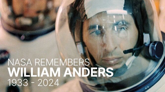 Muere en accidente de avioneta el ex astronauta Anders, que tomó la icónica foto de la Tierra