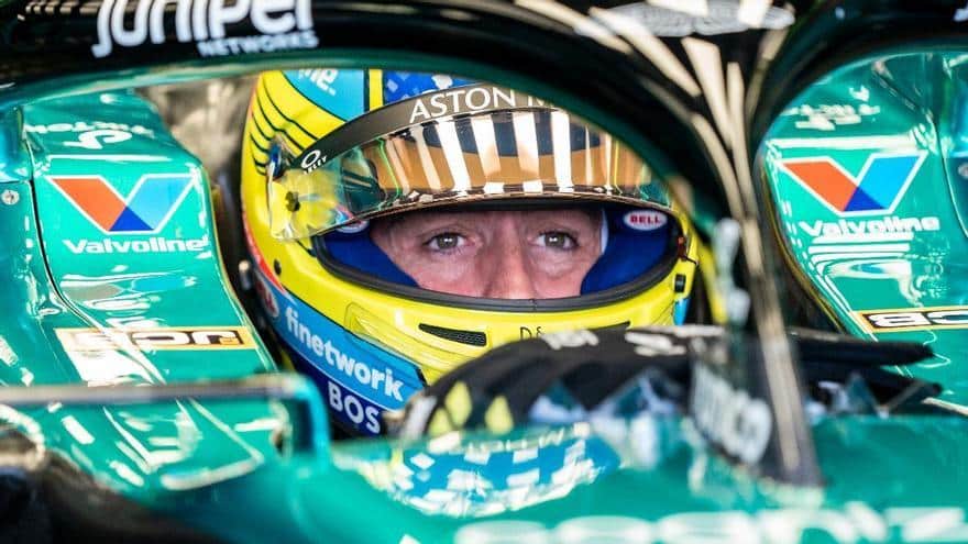 Alonso, exhausto: "Las condiciones eran duras, una carrera fea de conducir"
