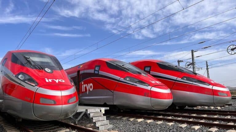 Iryo pierde 79 millones de euros en 2023 con una ocupación media de sus trenes del 66%