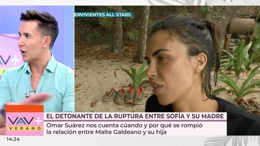 Omar Suárez revela el motivo de la ruptura familiar entre Sofía Suescun y Maite Galdeano