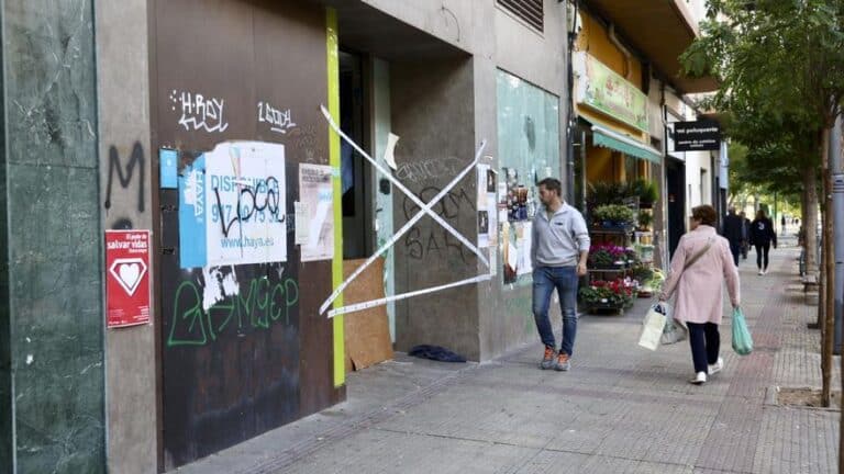 Dos detenidos por la muerte de dos personas calcinadas en un local de Logroño