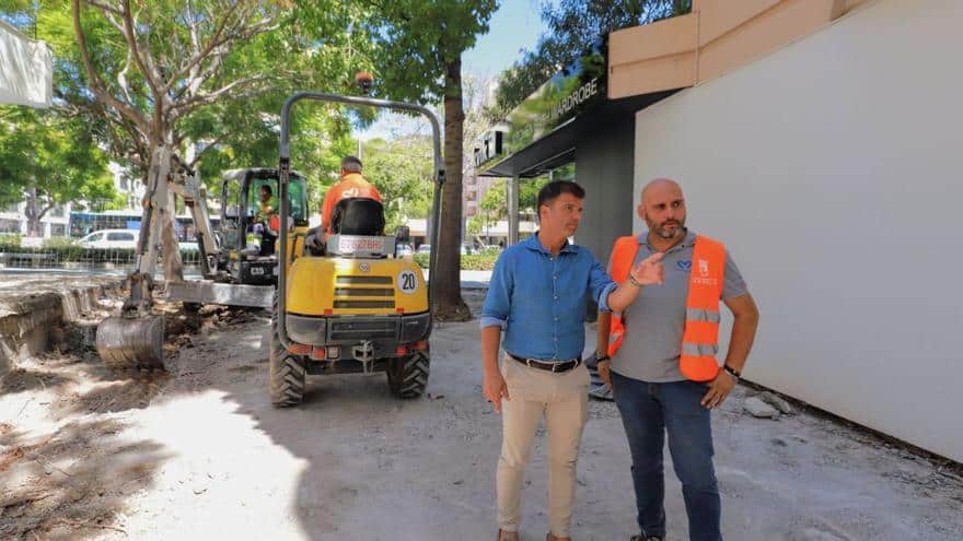 Inician las obras de mejora del entorno del centro de salud de Marbella