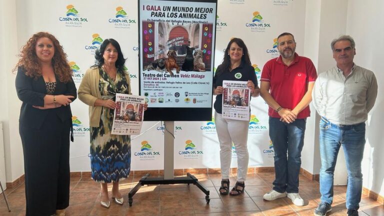 Velez-Málaga celebra la I Gala "Un mundo Mejor para los animales"