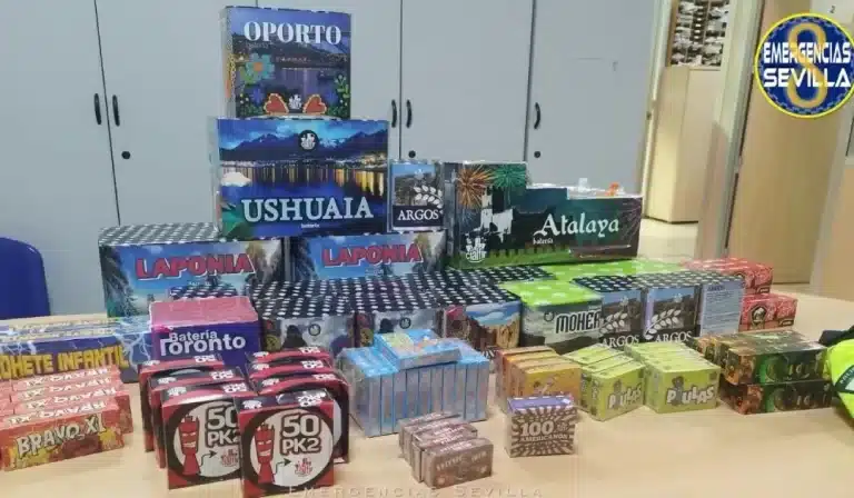 Productos Pirotécnicos Sevilla: Intervención de la Policía Local ...