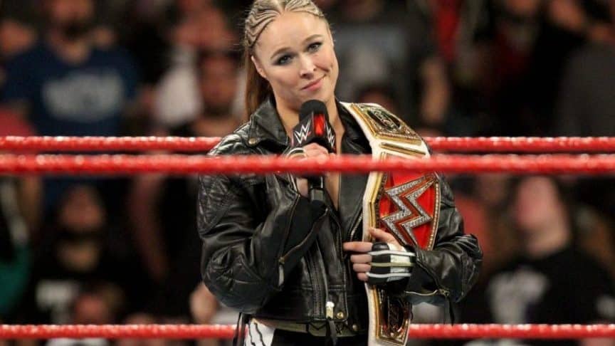 Se revela el motivo de las luchas promocionales de Ronda Rousey - WrestleTalk