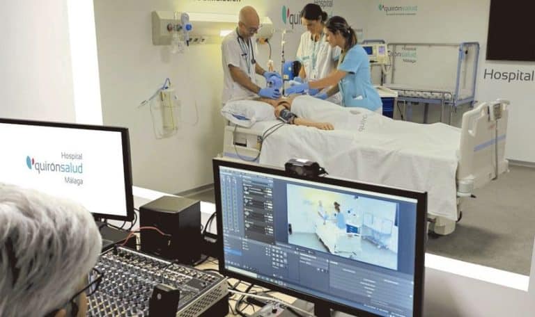 Nueva sala de formación y simulación de Quirónsalud Málaga