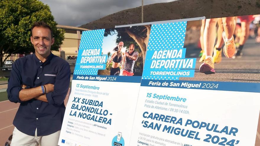 La Subida Bajondillo-Nogalera y la carrera popular, en Torremolinos