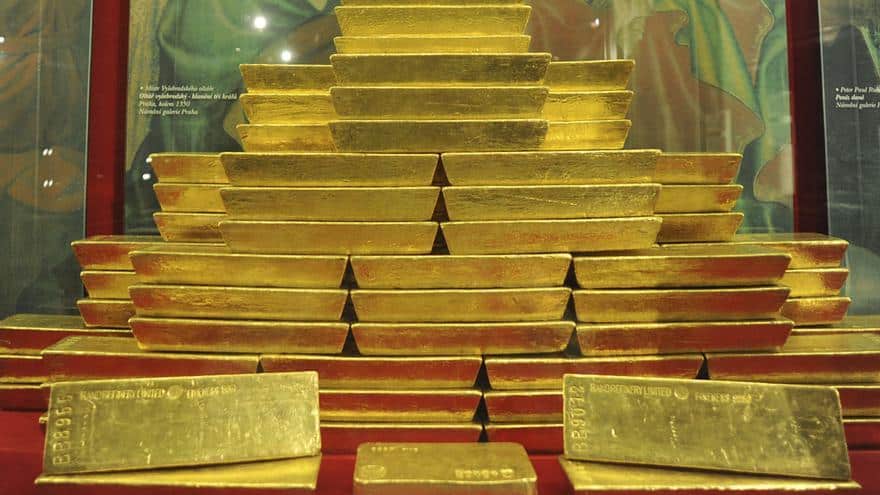 La cotización del oro alcanza un máximo histórico