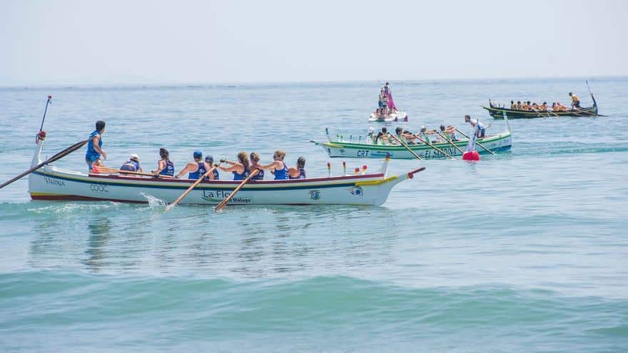 El Rincón del Sol acoge este sábado el GP Torremolinos de la Liga Provincial de Barcas de Jábega