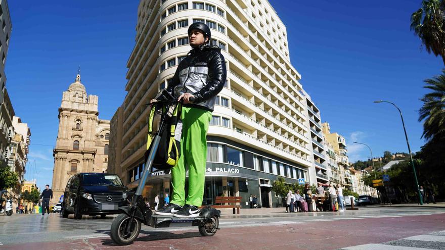 Málaga ya controla con radares móviles la velocidad de los patinetes eléctricos