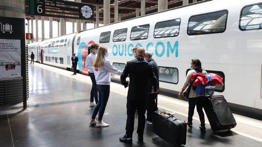 Los trenes ‘low cost’ de Ouigo llegarán a Málaga este otoño