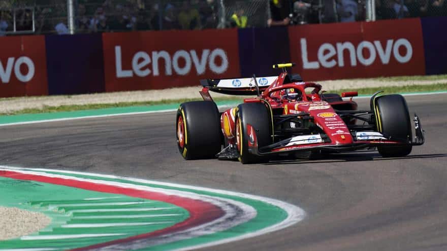 Carrera F1 del GP de Emilia Romagna, en directo: resultado y tiempos de Sainz y Alonso, en vivo